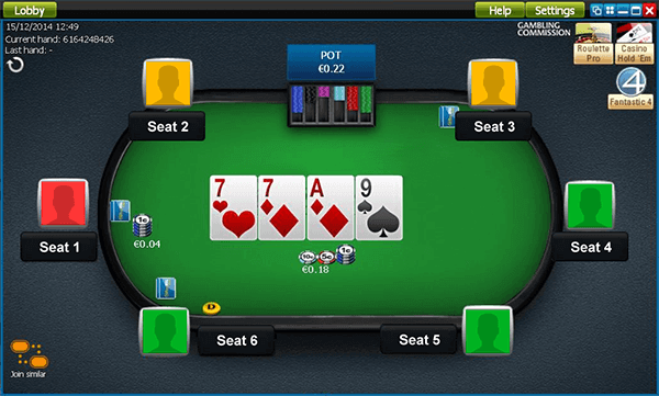 Online poker