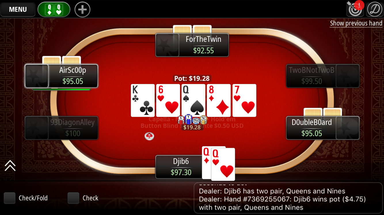 Online poker