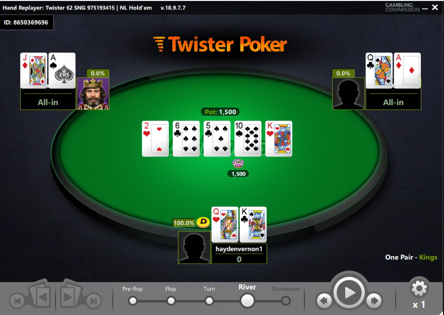 Online poker